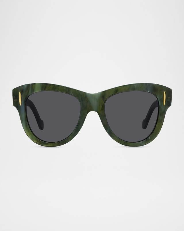 Anagram Acetate Butterfly Sunglasses